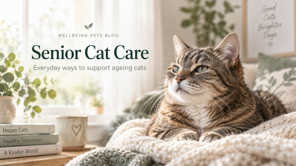 Senior Cat Care - Wellbeing Pets Blog