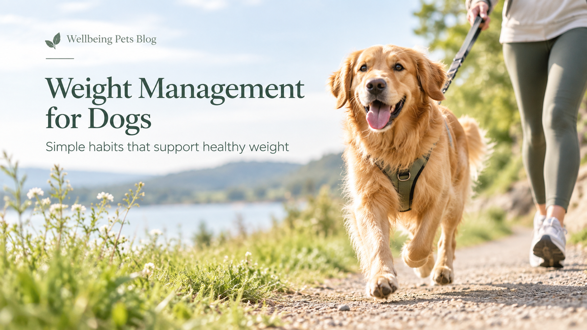 Weight Management for Dogs - Wellbeing Pets Blog