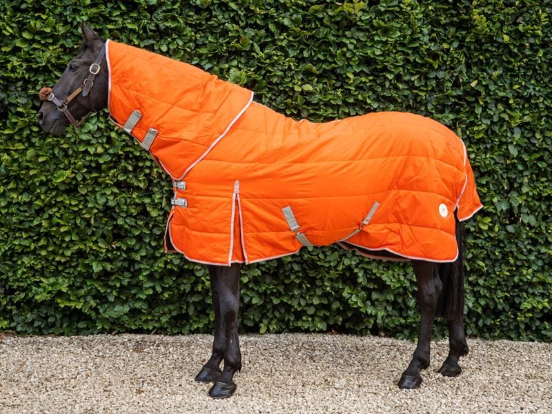 50g Stable Rug With Detachable Neck - Orange