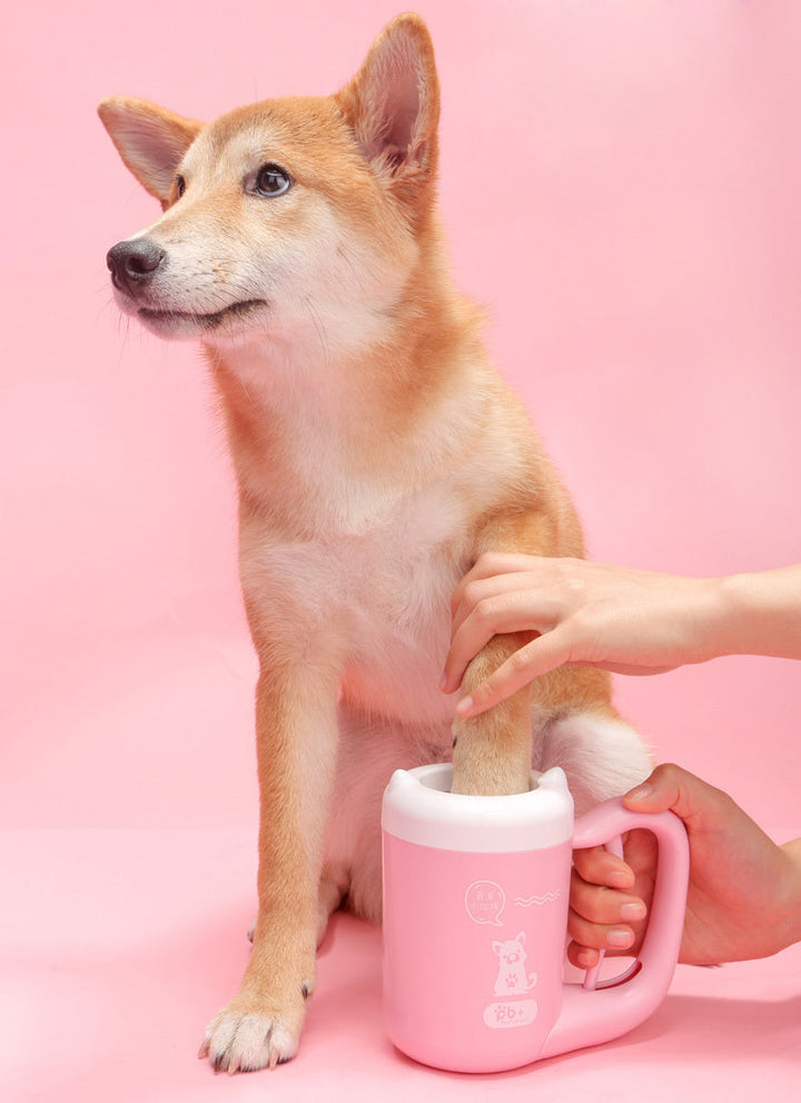 Silicone Paw Washer Cup for Dogs & Cats