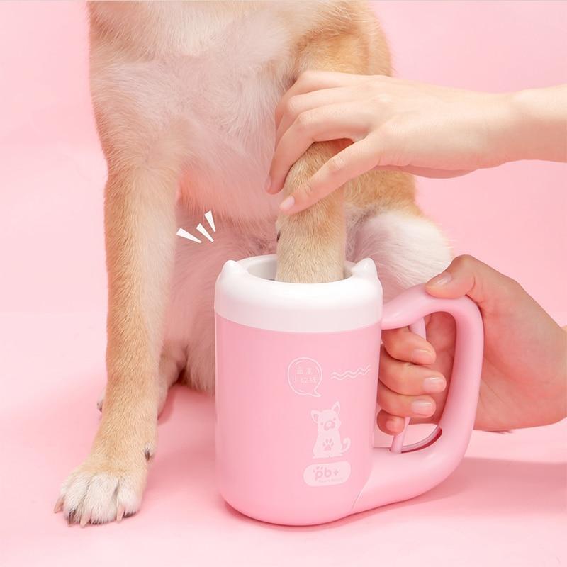 Silicone Paw Washer Cup for Dogs & Cats product image