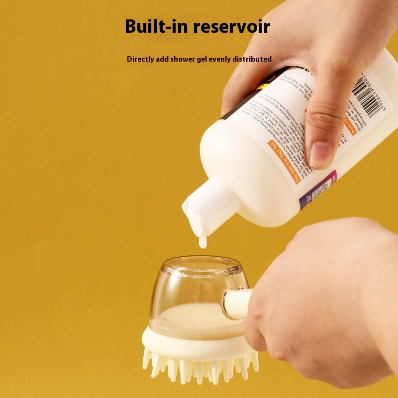 3-in-1 Pet Bath & Grooming Brush for Dogs & Cats product image