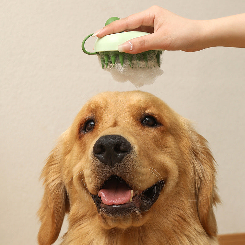 Soft Silicone Bath & Grooming Brush for Dogs & Cats product image