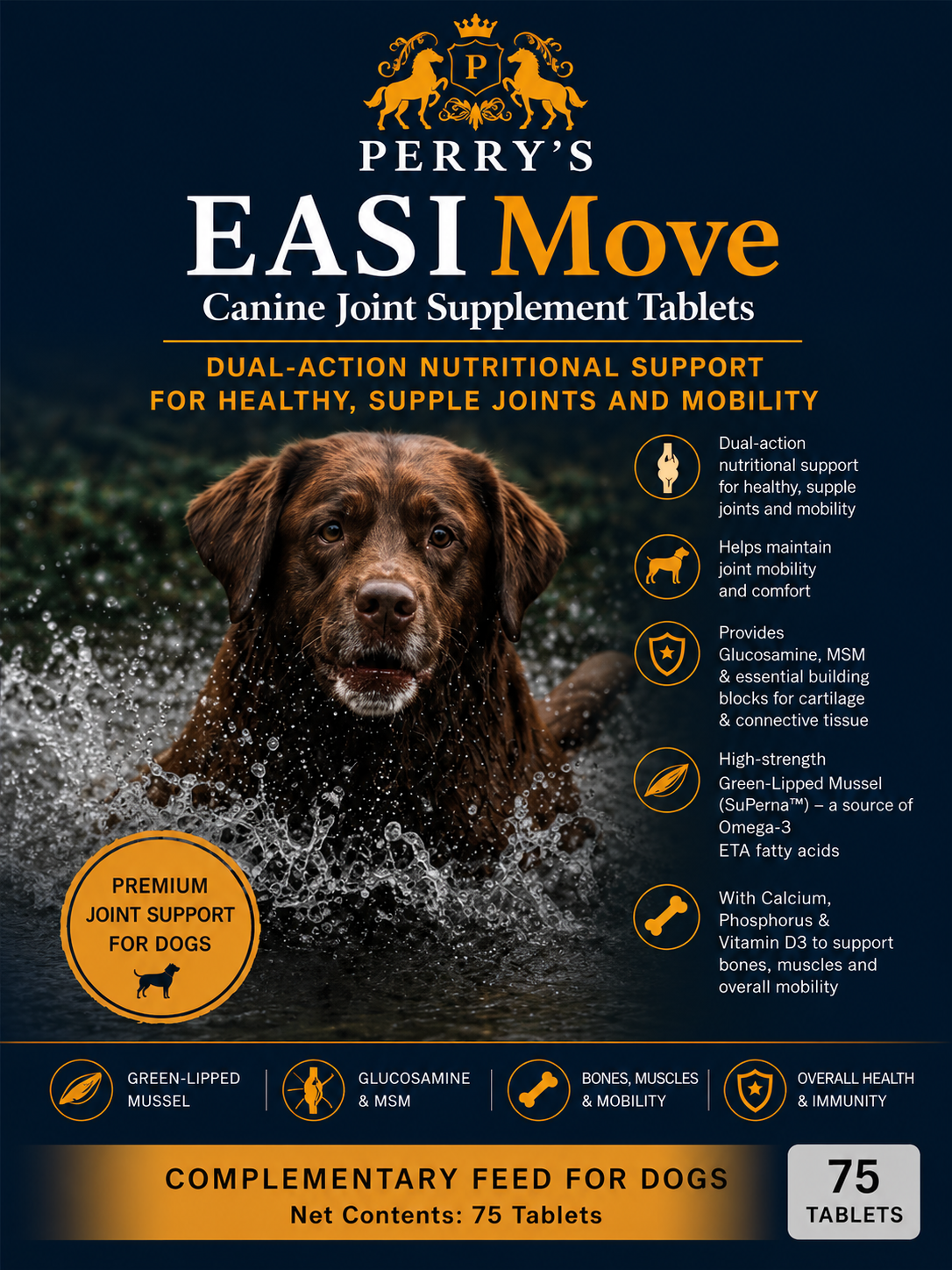 EASIMove Canine Joint Support Tablets product image
