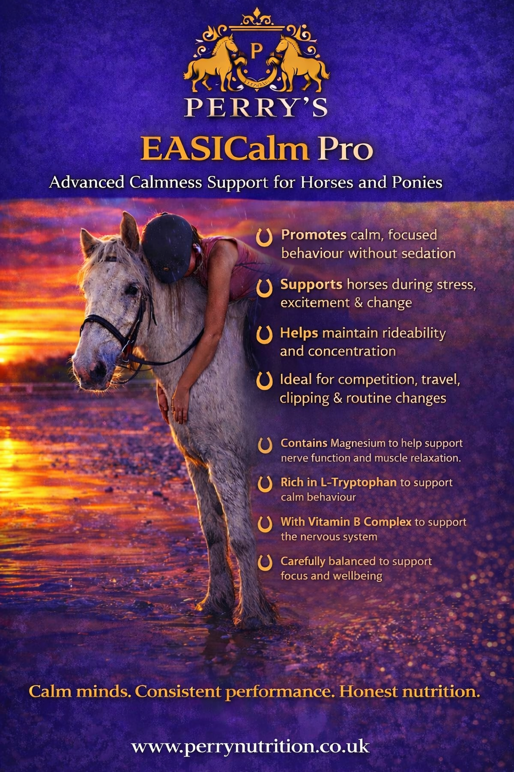 Perry Nutrition EASICalm Pro for Horses