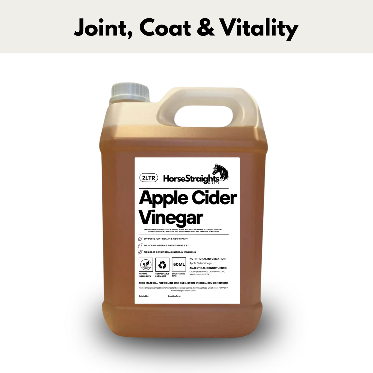 Apple Cider Vinegar for Horses - Wellbeing Pets
