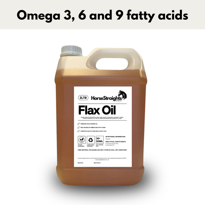 Flax Oil for Horses | Equine Feed Supplement