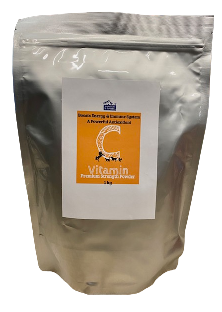 Vitamin C Powder for Dogs | 100% L-Ascorbic Acid