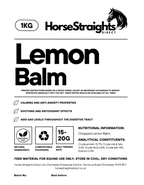 Lemon Balm for Horses | Chopped Herb - image 3 - Wellbeing Pets