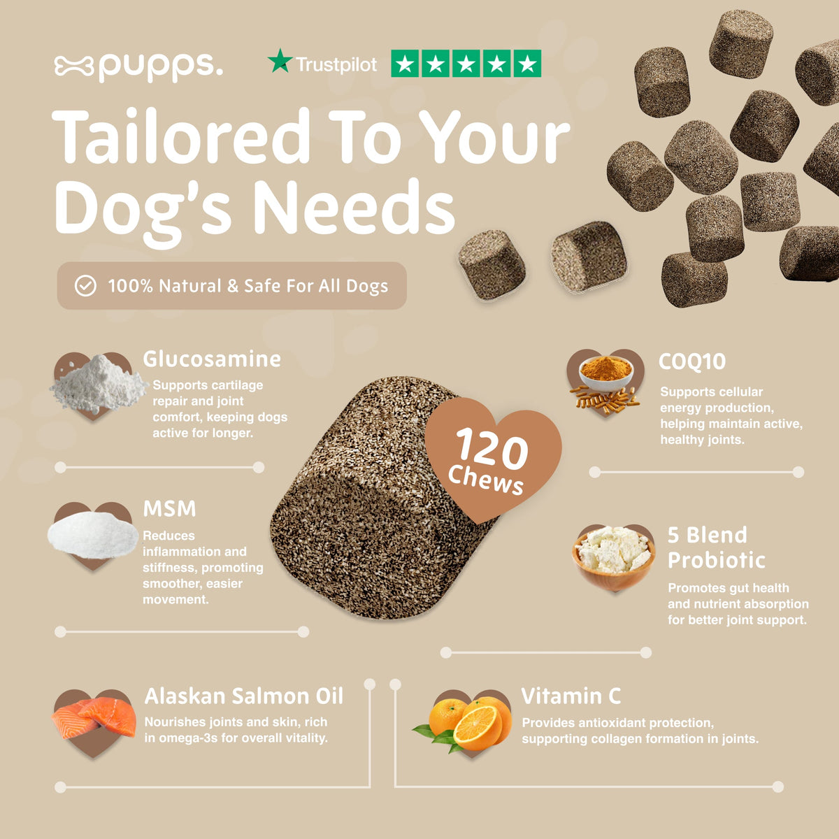 Multivitamin Treats for Dogs by Pupps – image 5
