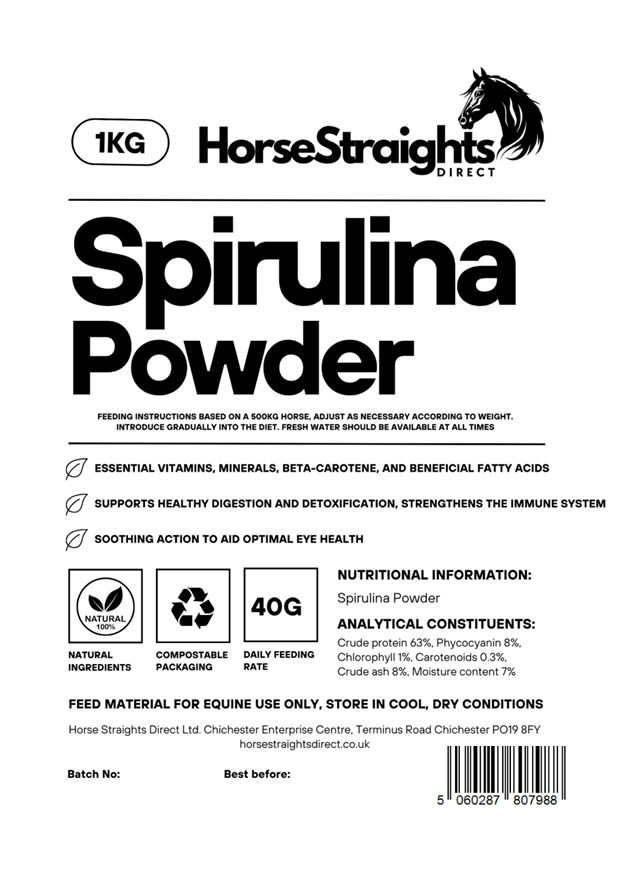 Spirulina Powder for Horses - image 3 - Wellbeing Pets