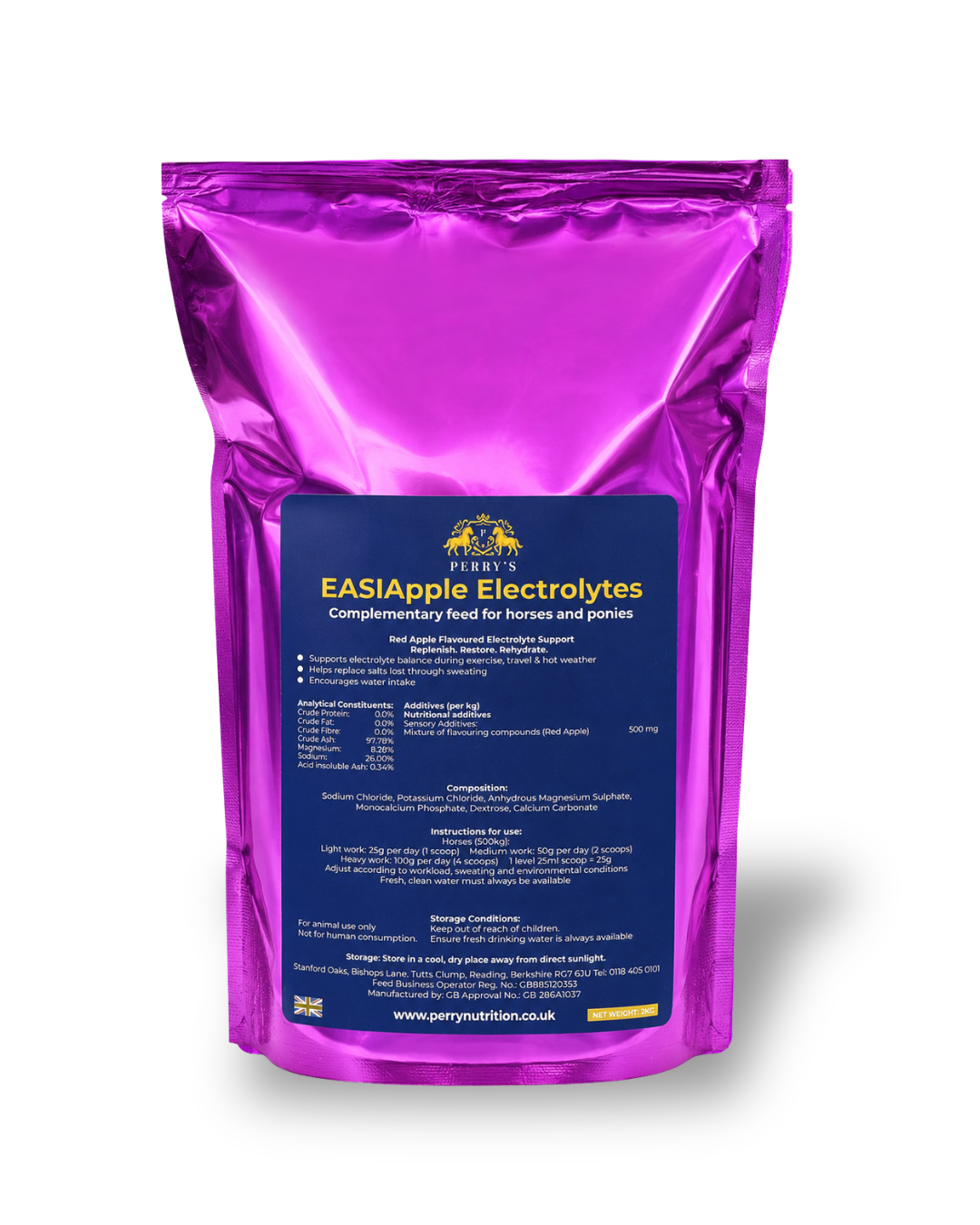 Perry Nutrition EASIApple Electrolytes for Horses