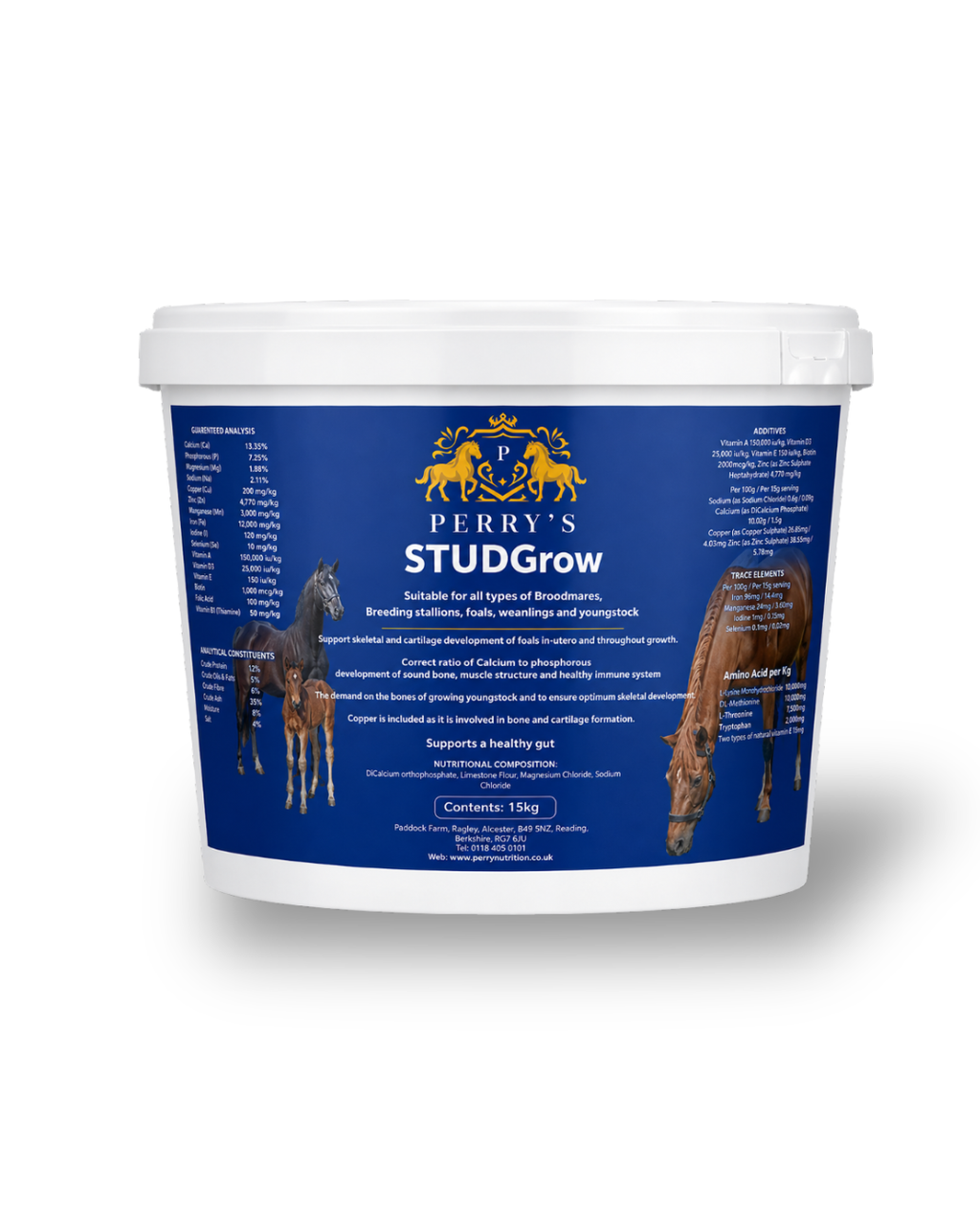 Perry Nutrition STUDGrow | Breeding & Youngstock 15kg
