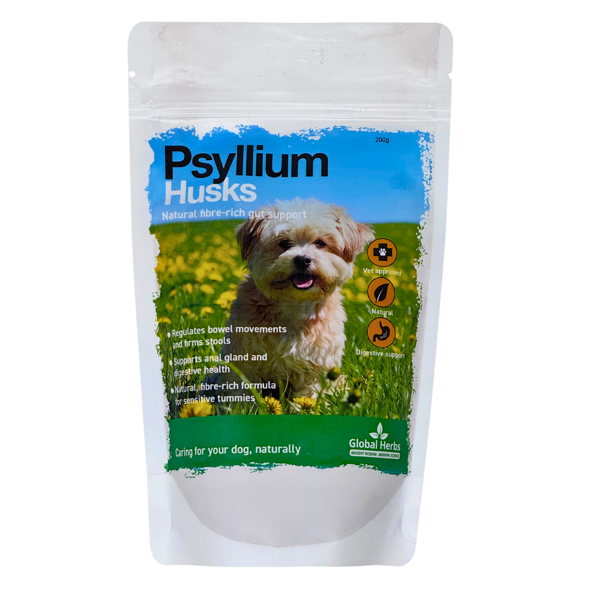 Global Herbs Psyllium for Dogs | 200g by Global Herbs (Europe) Ltd – image 3
