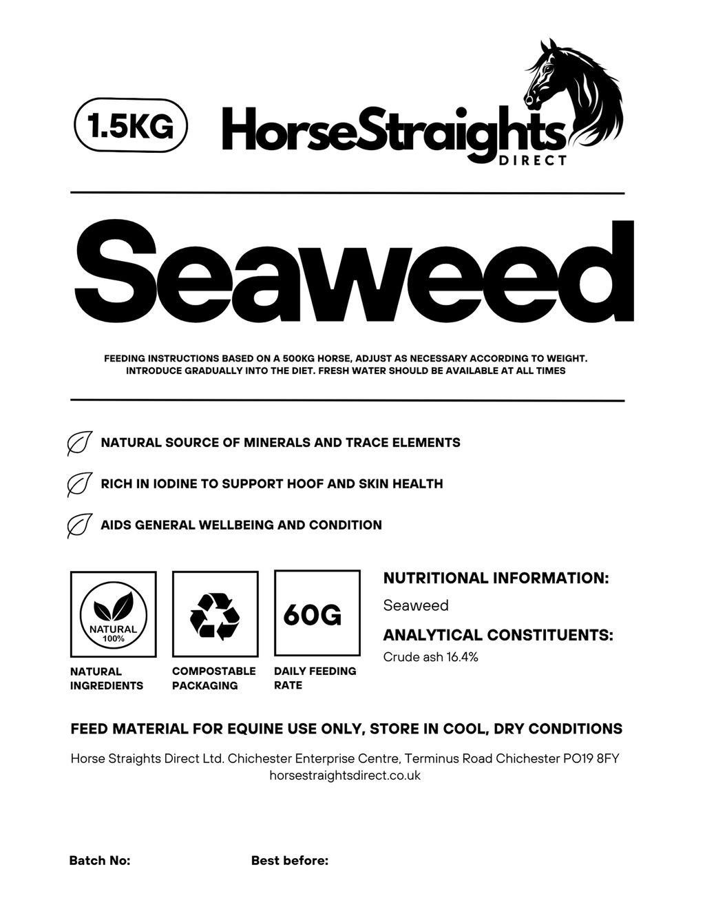 Seaweed for Horses | Mineral & Trace Element Support