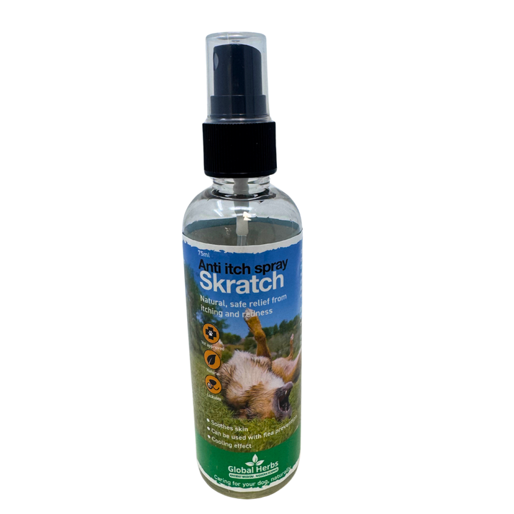 Global Herbs Skratch Spray for Dogs | 75ml