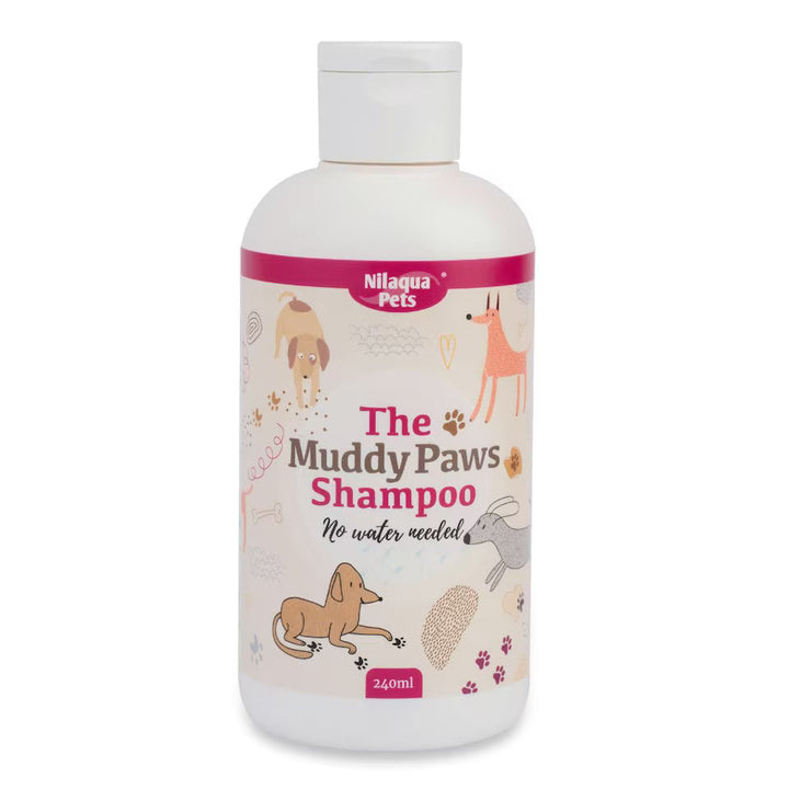 Nilaqua Muddy Paws No-Rinse Dog Shampoo | 240ml