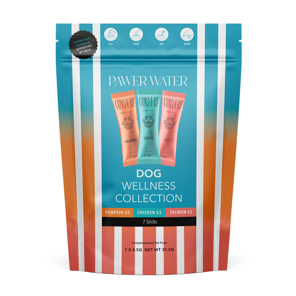 Pawer Water Wellness Collection | 7 Sticks by Pawer Water – image 1