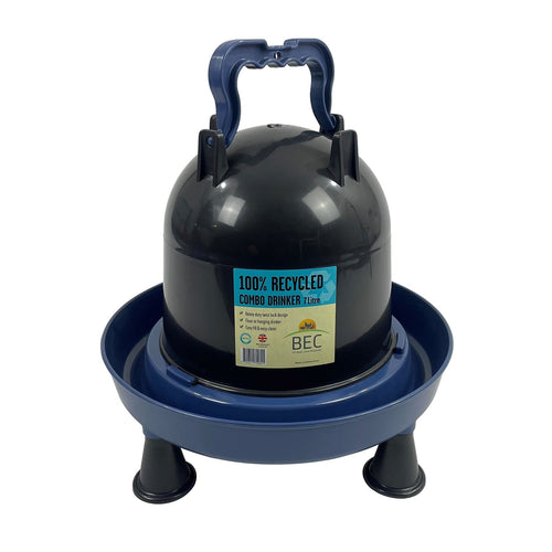 BEC Recycled Poultry Drinkers - product image 2 - Wellbeing Pets
