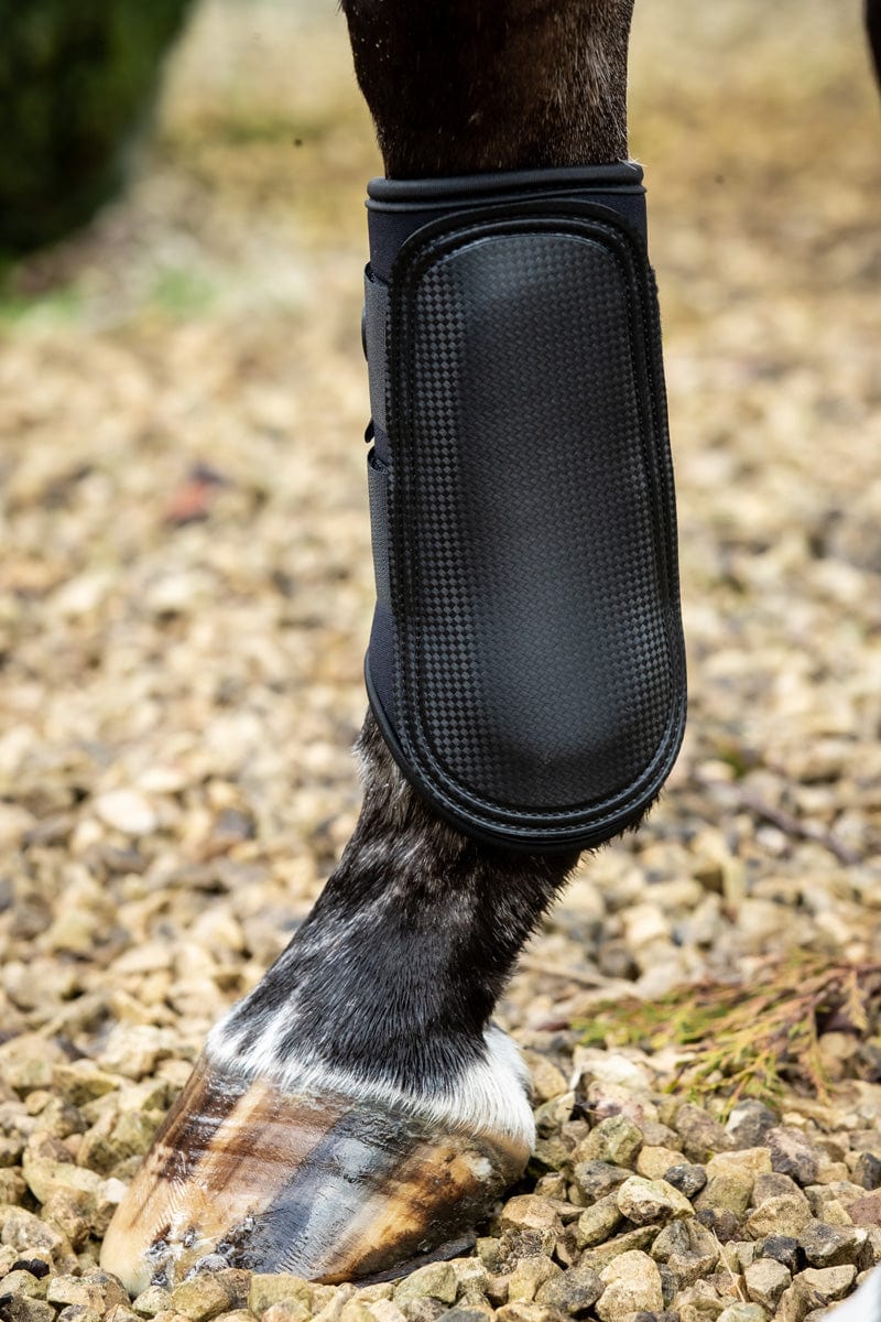 Double Locking Brushing Boots - Black - image 2 - Wellbeing Pets
