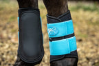 Double Locking Brushing Boots - Blue - image 2 - Wellbeing Pets