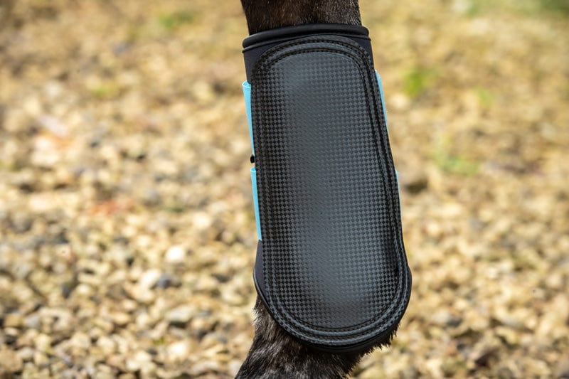 Double Locking Brushing Boots - Blue - image 3 - Wellbeing Pets