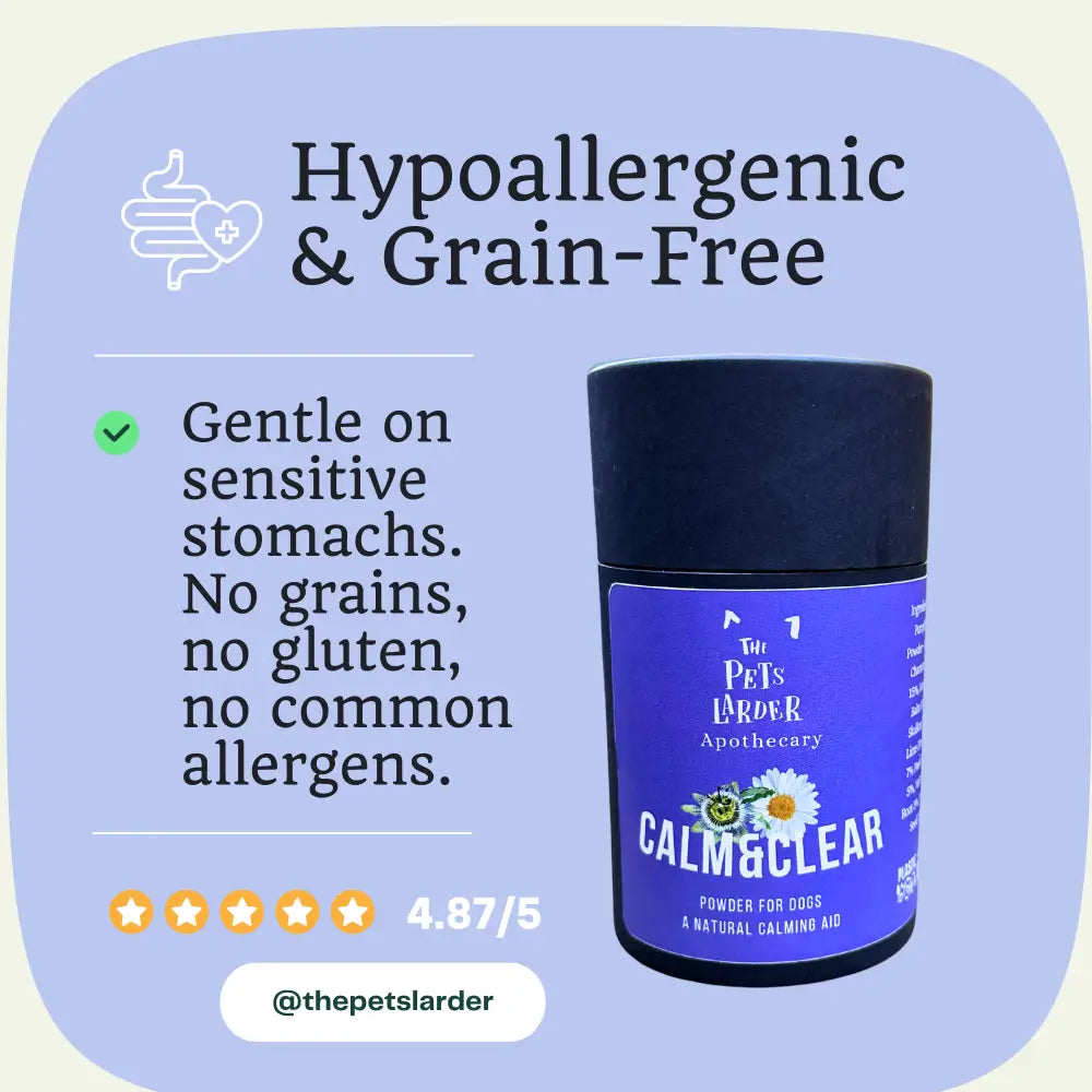 Calm & Clear Herbal Calming Powder for Dogs by The Pets Larder – image 10