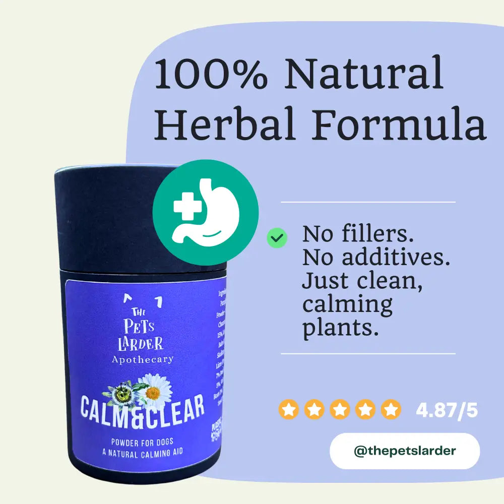 Calm & Clear Herbal Calming Powder for Dogs by The Pets Larder – image 5