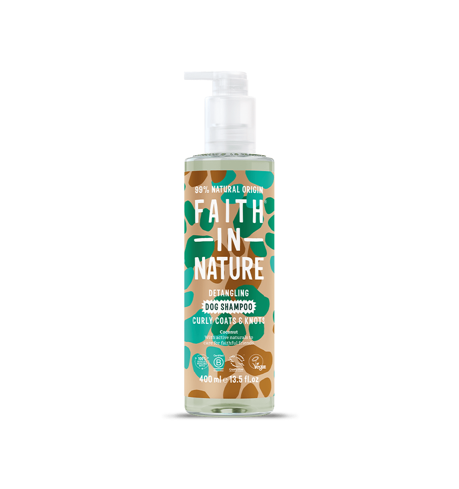 Faith In Nature Coconut Dog Shampoo for Curly Coats product image