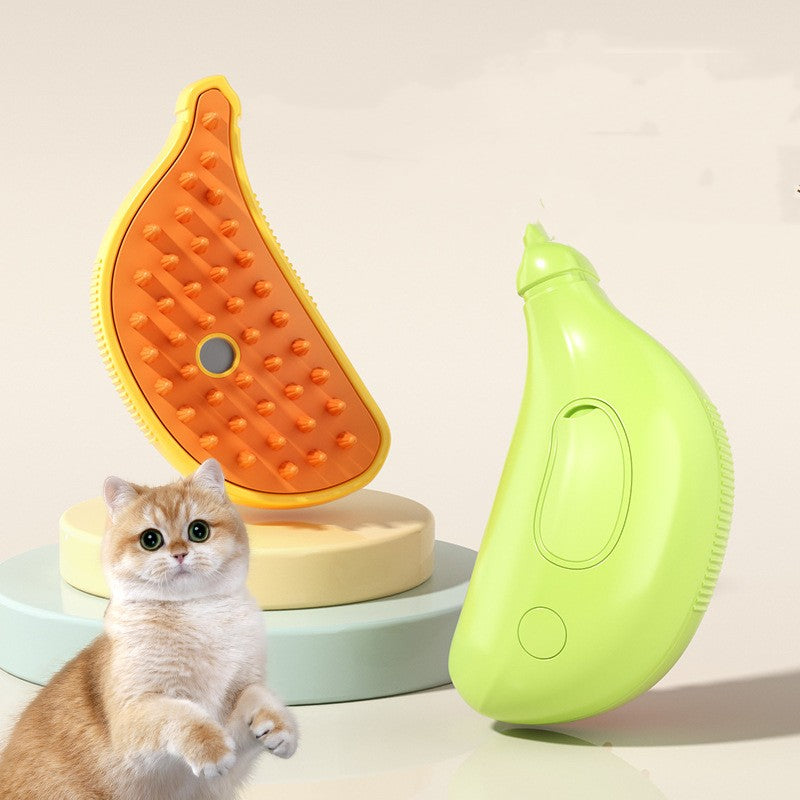 3-in-1 Steam Grooming Brush for Dogs & Cats product image
