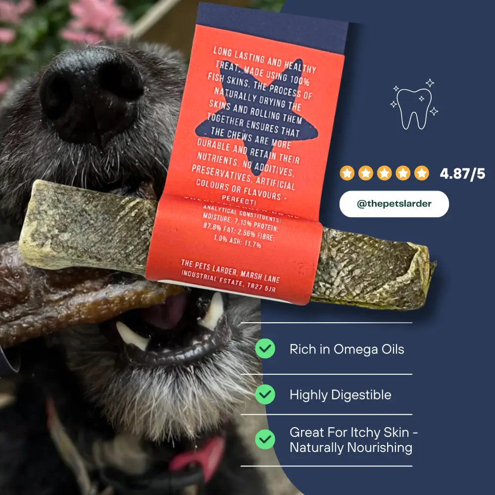 Fish Stick Chews for Dogs by The Pets Larder – image 3