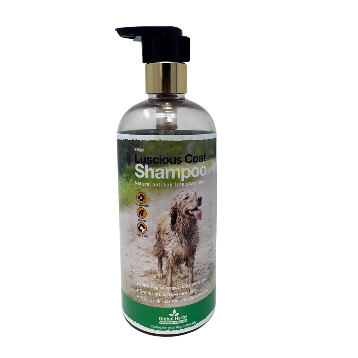 Global Herbs Luscious Coat Shampoo for Dogs | 350ml