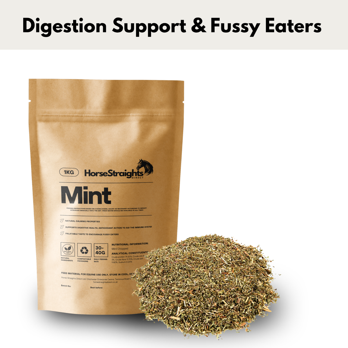 Mint for Horses | Dried Equine Herb