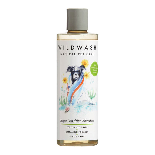 WildWash Super Sensitive Shampoo for Dogs, 250ml