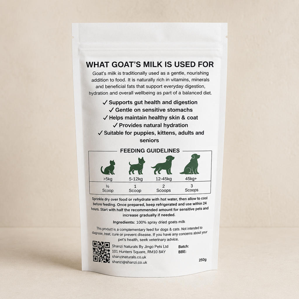 Whole Goat’s Milk Powder for Dogs & Cats by Shanzi Naturals – image 2
