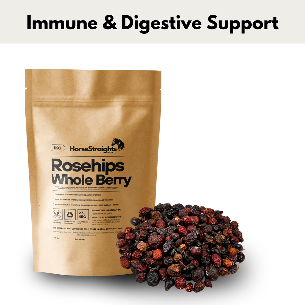 Rosehip Whole Berry for Horses - Wellbeing Pets