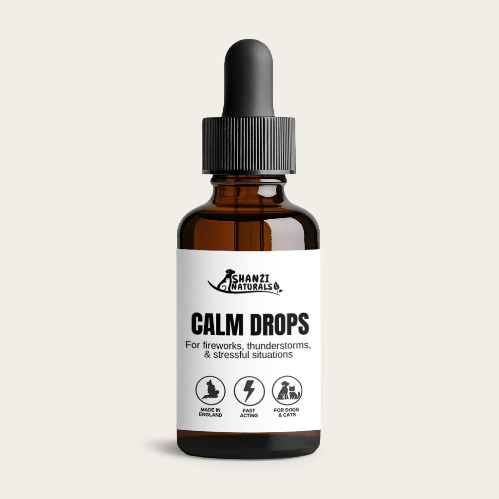 Calm Drops for Dogs & Cats by Shanzi Naturals