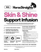 Skin & Shine Support Infusion for Horses - image 2 - Wellbeing Pets