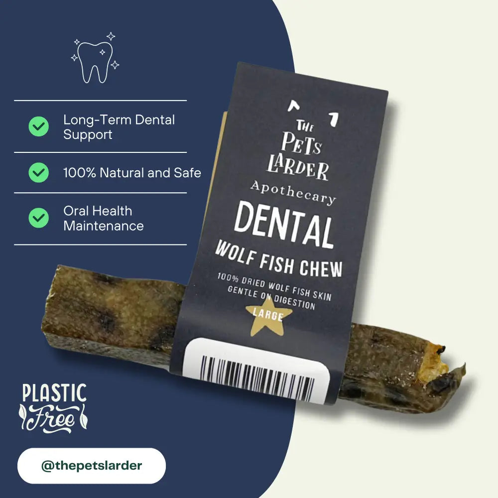 Wolf Fish Stick Chew for Dogs by The Pets Larder – image 5