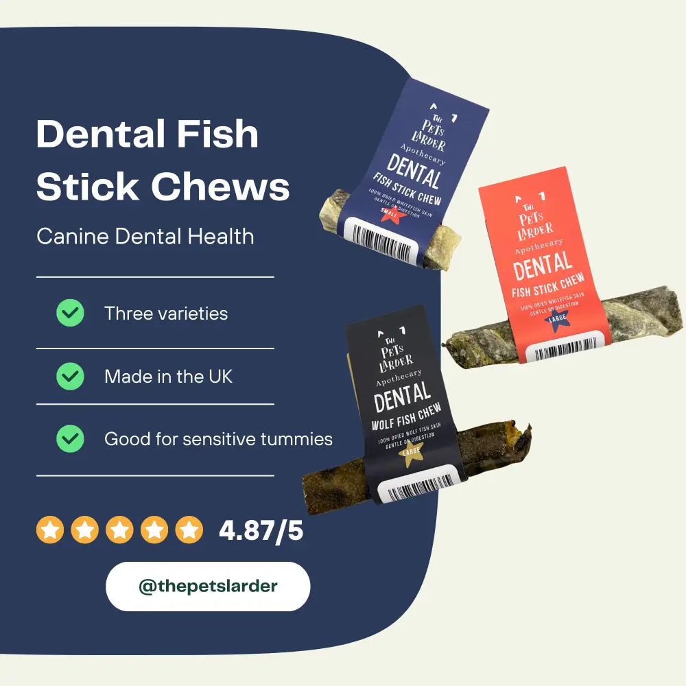 Wolf Fish Stick Chew for Dogs by The Pets Larder – image 6